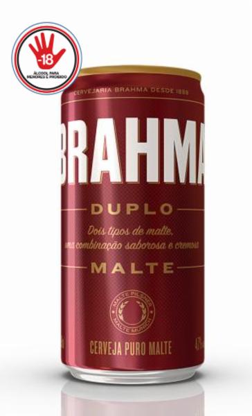 CERV BRAHMA 269ML DUPLO MALTE LT PILSNER