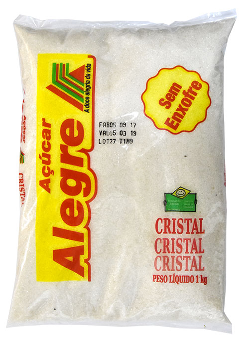 ACUCAR ALEGRE 1KG CRISTAL