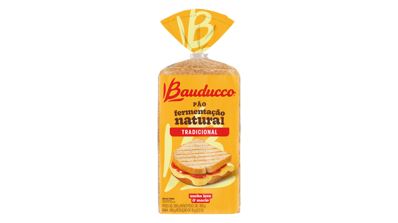 PAO DE FORMA BAUDUCCO 390G TRADIC