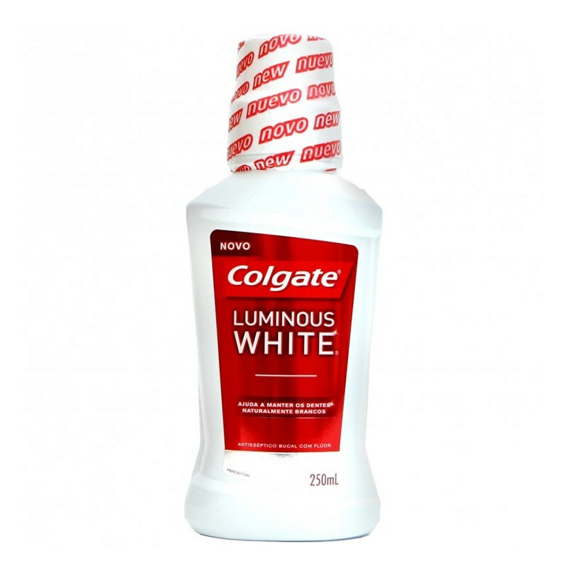 ENXAG BUCAL COLGATE 250ML LUMINOUS WHITE