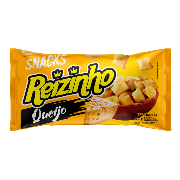 REIZINHO SNACKS QUEIJO 40G