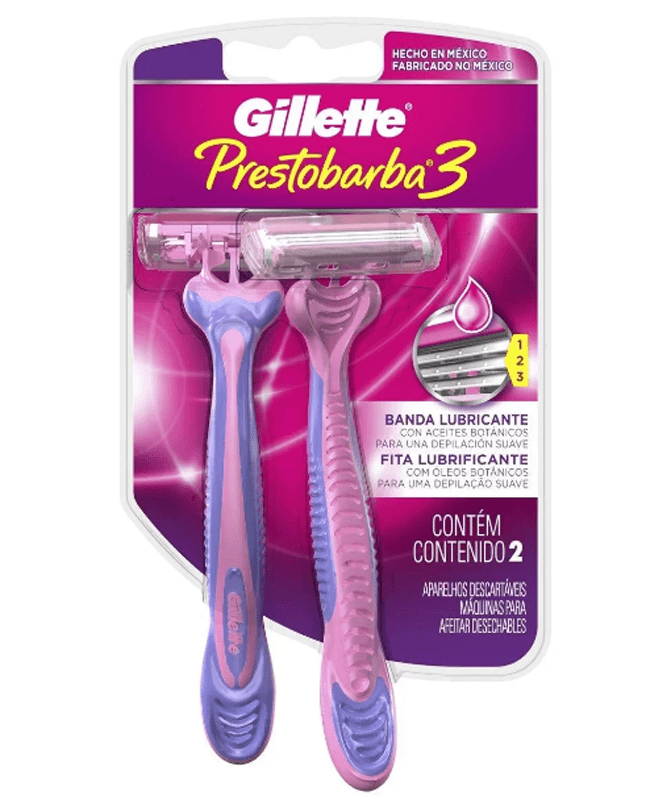AP DE BARBEAR PRESTOBARBA 3 FEM C/2