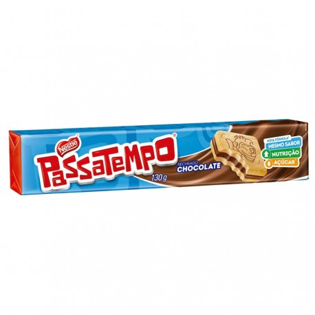 BISC RECH NESTLE PASSATEMPO 130 GR CHOCOLATE