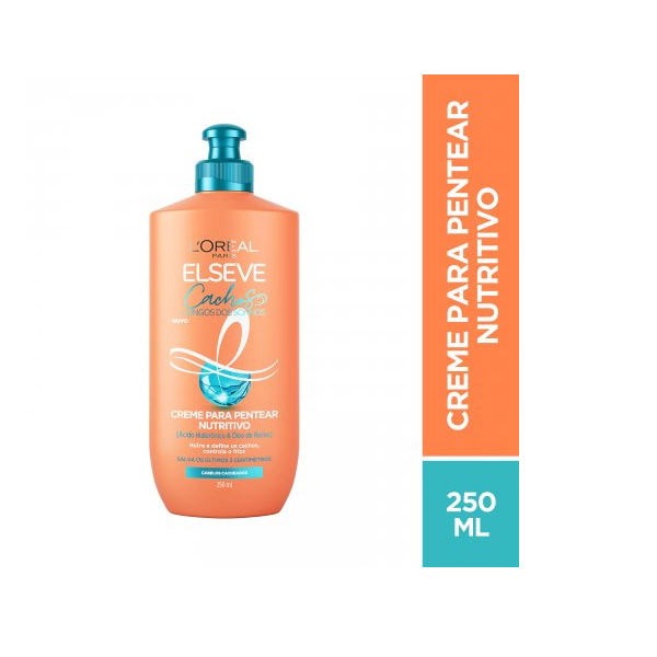 CREME P/PENTEAR ELSEVE 250ML CACHOS SONHOS
