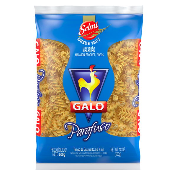 MAC GALO AZUL SEMOLADO 500G PARAF