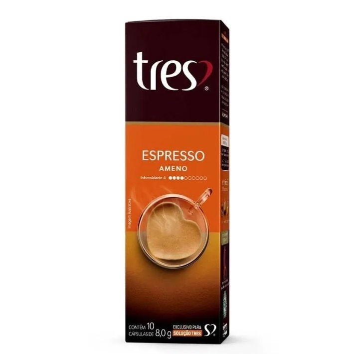CAP TRES CORACOES CXT CAF EXPRE 80G AMENO